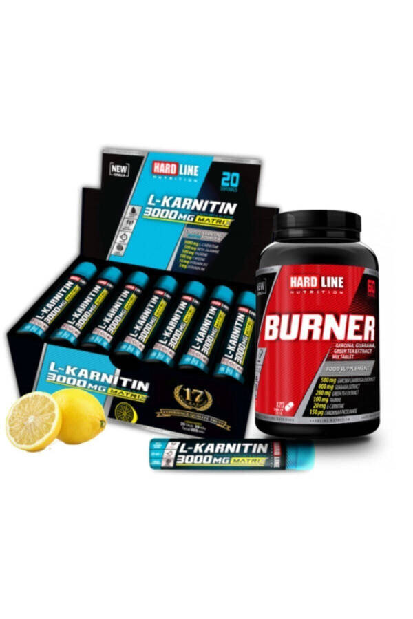 L-Carnitine Matrix Lemon Flavored 3000 Mg Burner Combination - 2