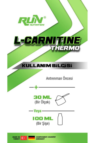 L-Karnitin - 1 Lt - Limon Aromalı - 3000mg - 33 Servis - Hediyeli - 3