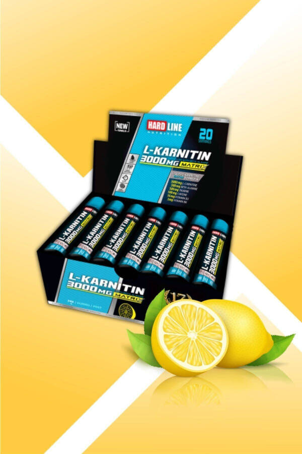 L-karnitin Matrits Limon Ta'mi 20 Dona - 10