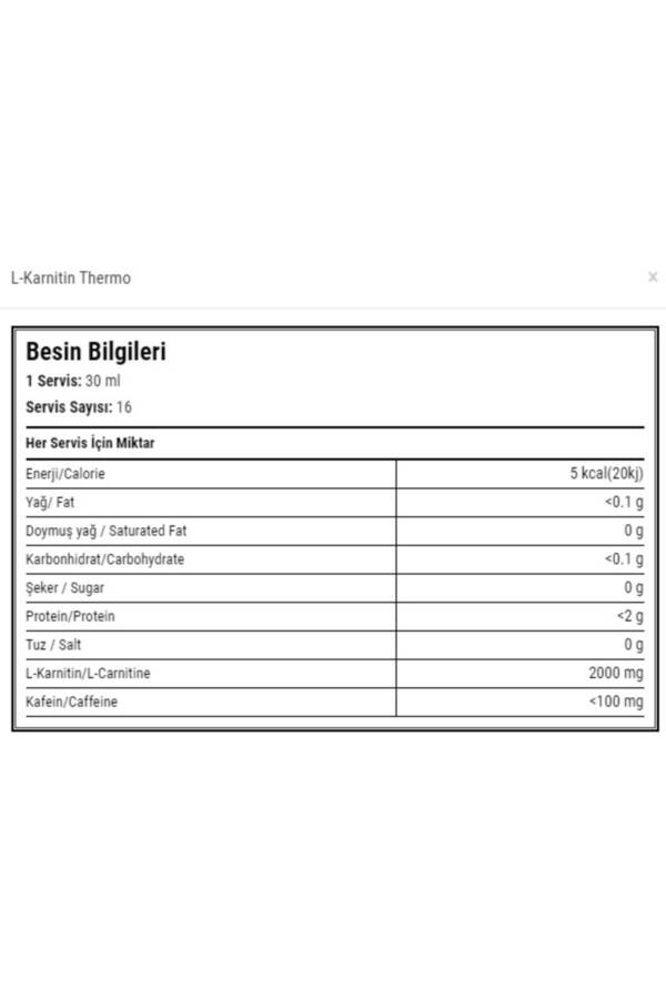 L-karnitin Thermo Tarvuz 500 Ml Tarvuz Hidi - 8