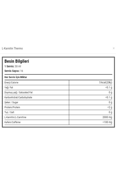 L-karnitin Thermo Tarvuz 500 Ml Tarvuz Hidi - 11