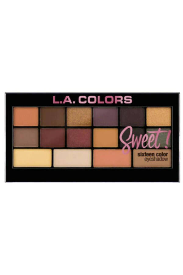 La Colors Sweet 16 Eyeshadow Palette - Seductive - 1