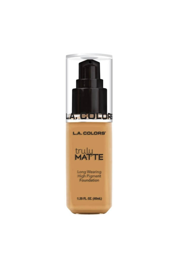 La Colors Truly Matte Fondöten - Golden Beige 40ml - 3