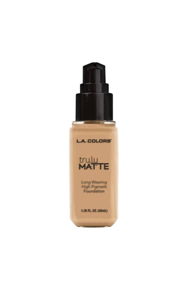 La Colors Truly Matte Foundation - Natural 40ml - 6