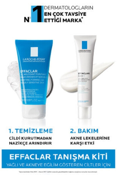 La Roche-Posay Effaclar Duo 15ml Effaclar Gel 50ml Set - 4