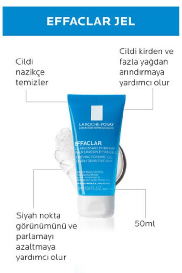 La Roche-Posay Effaclar Duo 15ml Effaclar Jel 50ml Set - 5