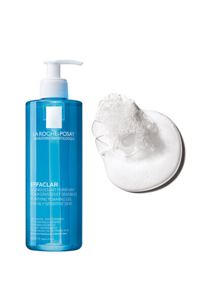 La Roche-Posay Effaclar Purifying Foaming Gel Cleanser for Oily/Acne-Prone Skin 400ml - 8