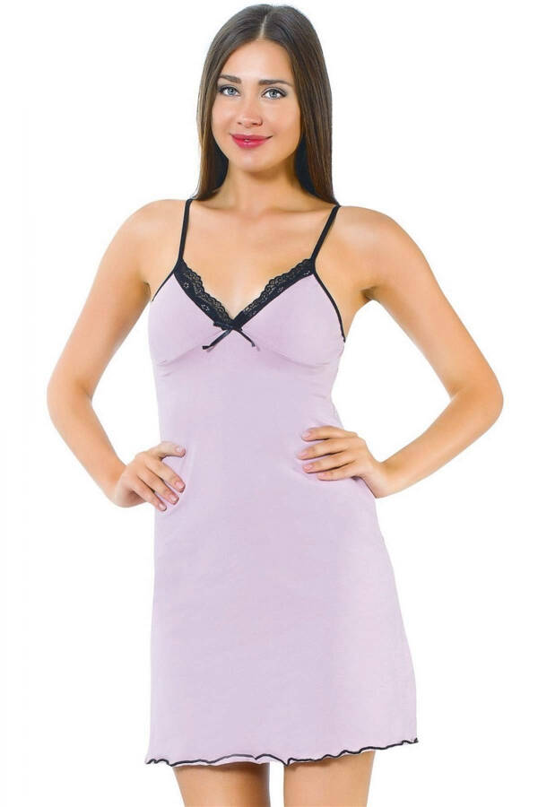 Lace Strap Nightgown 611 - 1