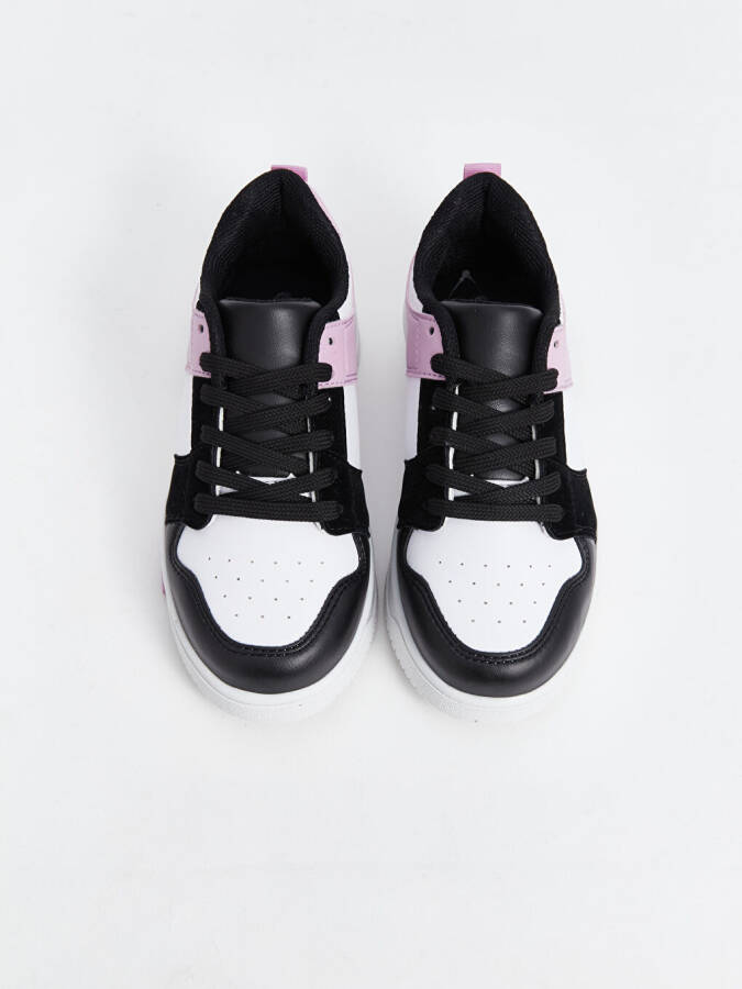 Lace-up Girls' Sneakers - 3