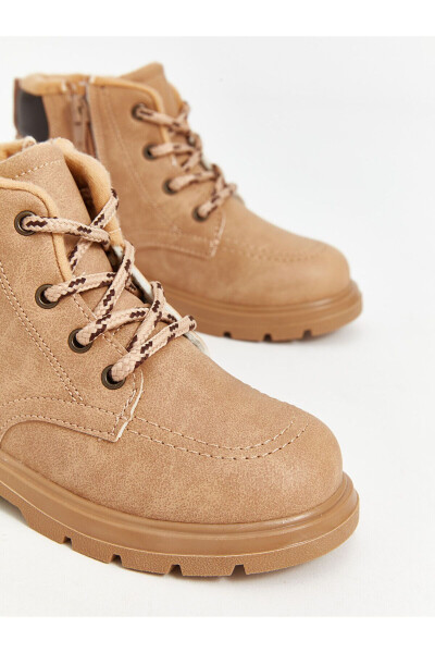 Laced baby boots for boys. - 3