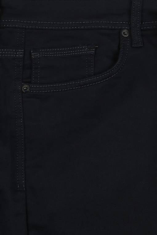 Lacivert Slim Fit Pamuklu Jean Kot Pantolon - 6