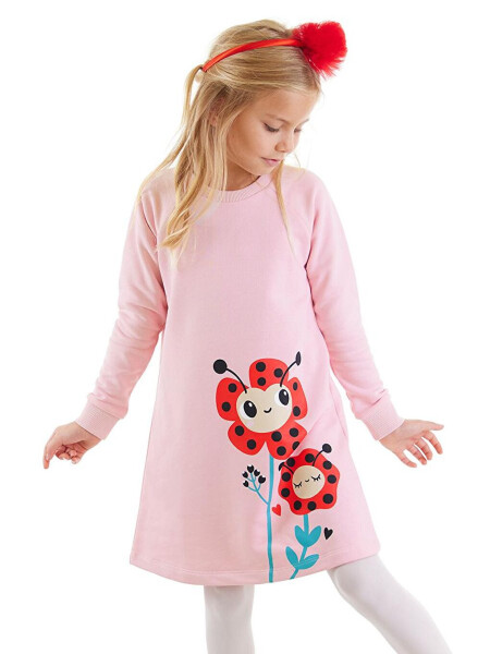 Ladybug Flowers Girl Dress - 1