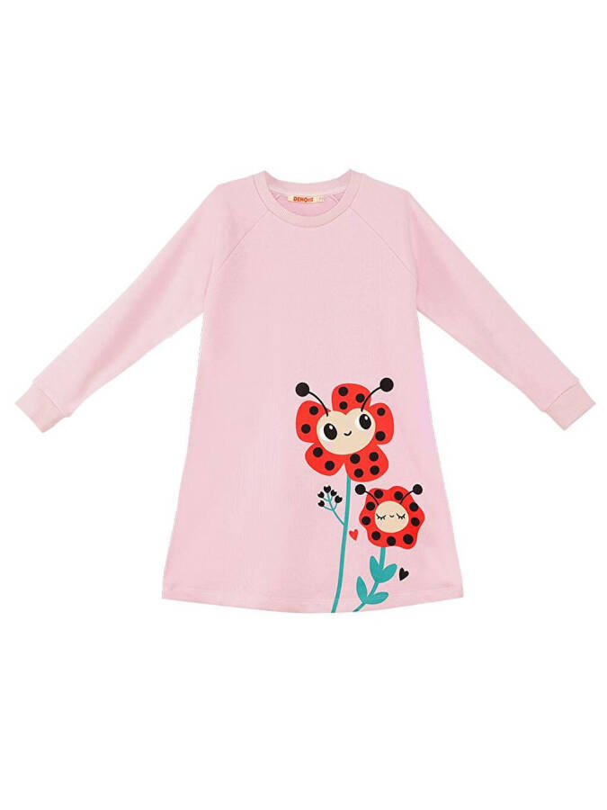 Ladybug Flowers Girl Dress - 3