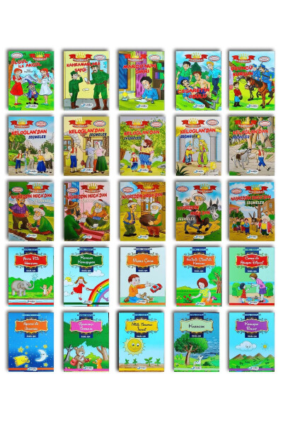 Large Size Story Set for First Graders to Speed Up Reading - 25 Books - 12