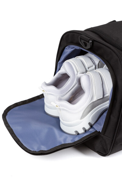 Large Sports Fitness Travel Bag with Shoe Compartment - 3