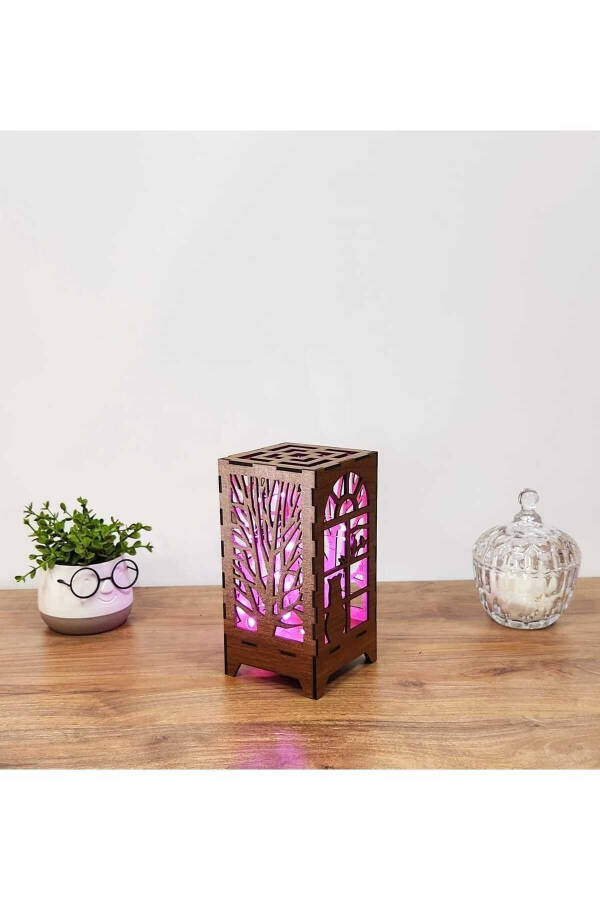 Laser Cut Fairy LED Table Lamp Mini Night Light Battery Powered - 1