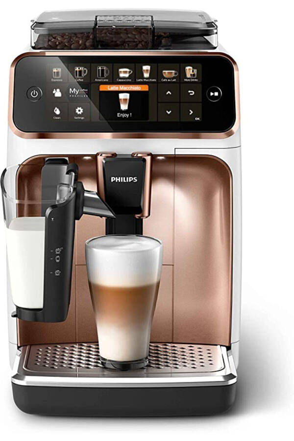 LatteGo Fully Automatic Espresso Machine, 12 Drinks at the Touch of a Button, EP5443/70 - 7