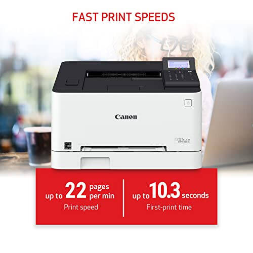 Лазерный принтер Canon Color imageCLASS LBP632Cdw с беспроводным подключением и поддержкой мобильных устройств, 22 стр./мин, белый - 5