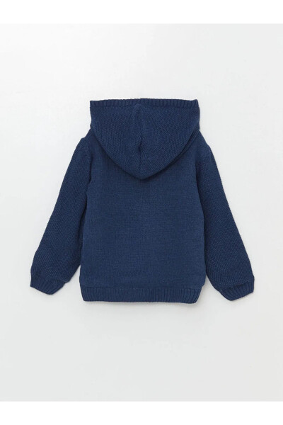 LCW Baby Hooded Boys Knit Cardigan - 2