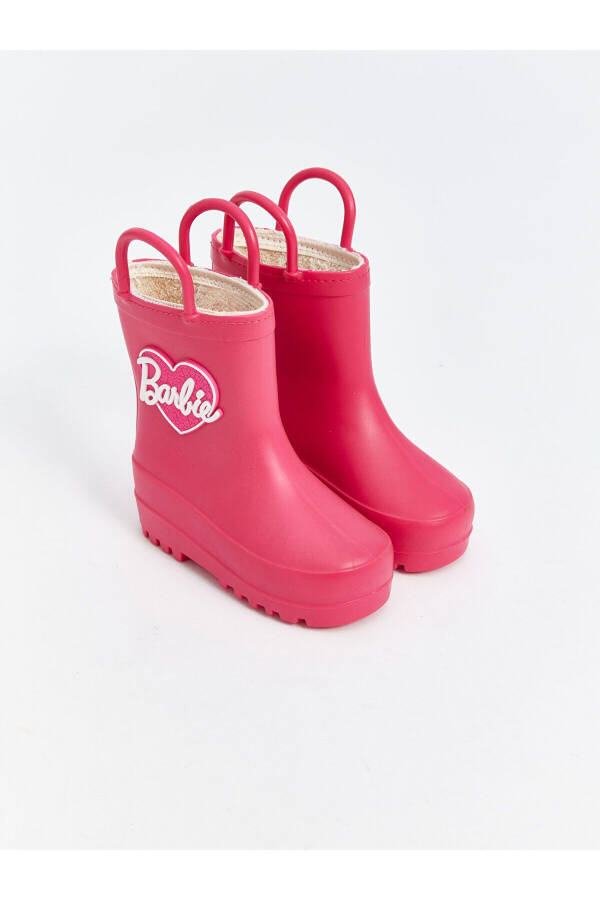 Lcw Barbie printed baby girl rain boots. - 1