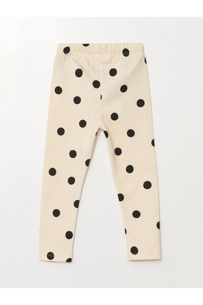 LCW Elastic Waist Polka Dot Baby Girl Leggings 2 Pack - 6