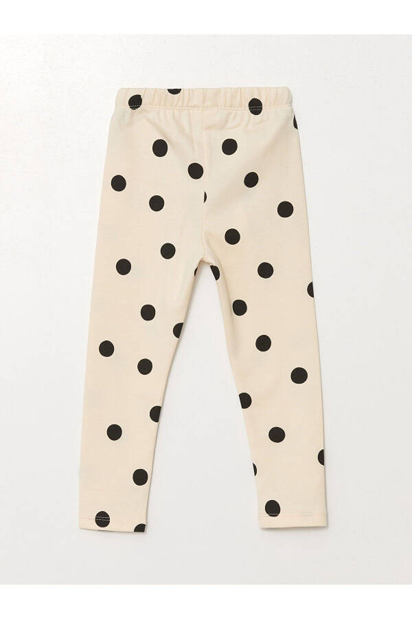 LCW Elastic Waist Polka Dot Baby Girl Leggings 2 Pack - 3