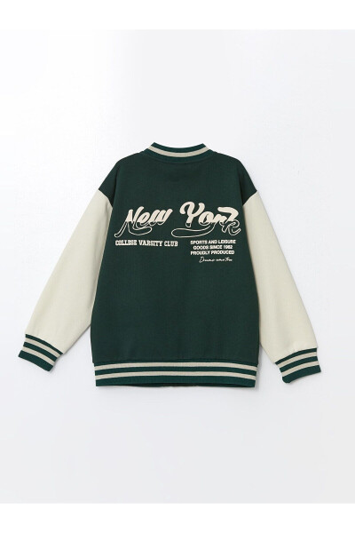 Lcw Printed Boys College Jacket - 2