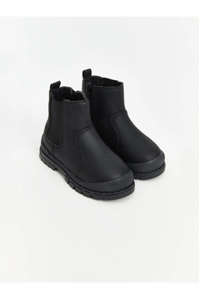 LCW STEPS Black Zipper Baby Boy Boots - 1