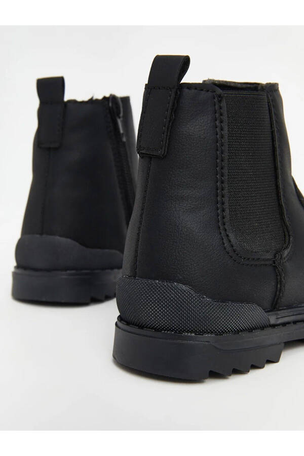 LCW STEPS Black Zipper Baby Boy Boots - 3