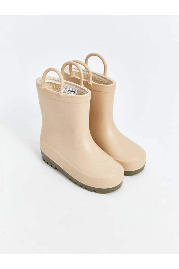 LCW STEPS Light Beige Baby Boy Rain Boots - 1