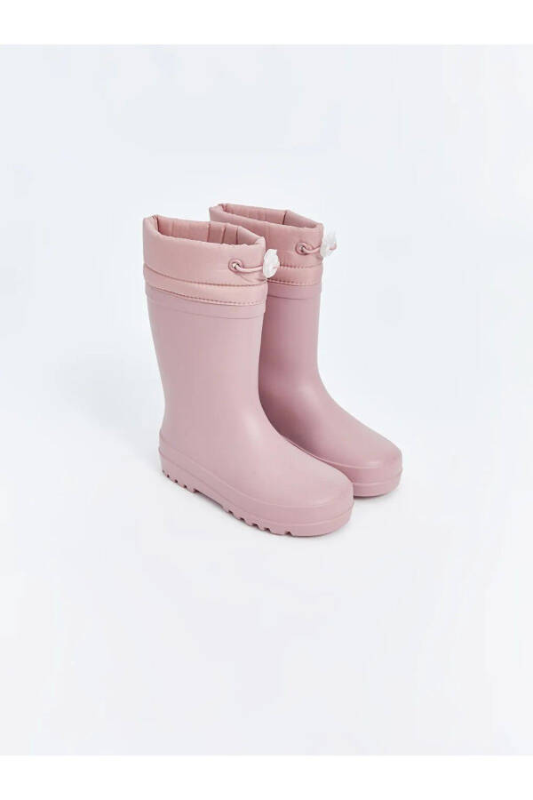 LCW STEPS Matte Pink Girls Rain Boots - 1