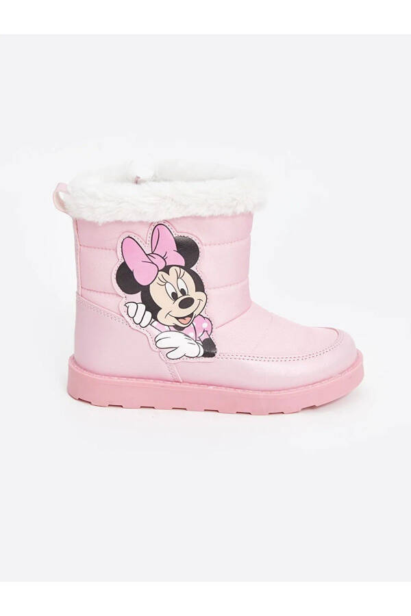 LCW STEPS Pembe Minnie Mouse Çocuk Botu - 3