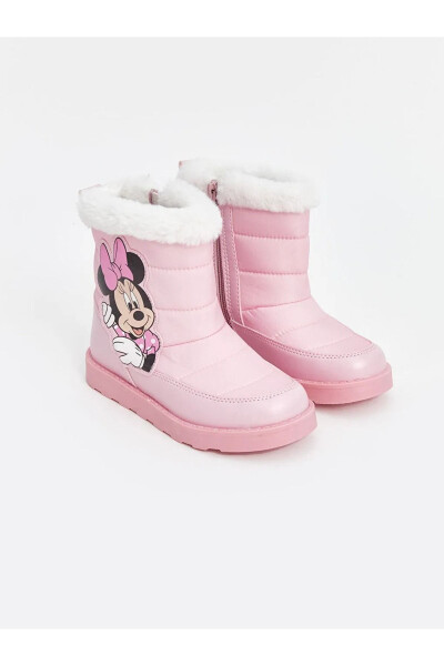 LCW STEPS Pembe Minnie Mouse Çocuk Botu - 5