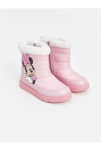 LCW STEPS Pink Minnie Mouse Girls Boots - 1