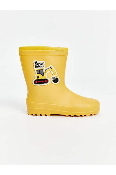 LCW STEPS Yellow Printed Boys Rain Boots - 1