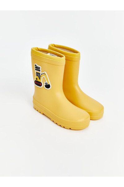 LCW STEPS Yellow Printed Boys Rain Boots - 2