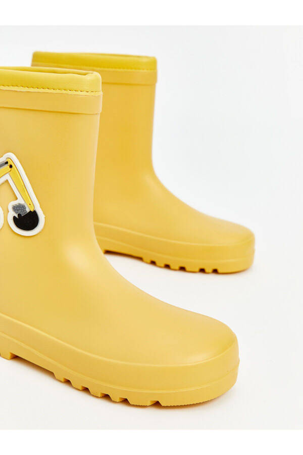 LCW STEPS Yellow Printed Boys Rain Boots - 3