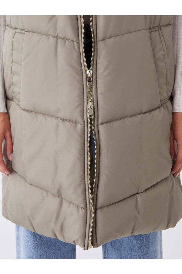 LCW Women's Hooded Puffer Vest - 5