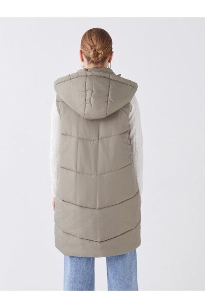 LCW Women's Hooded Puffer Vest - 6