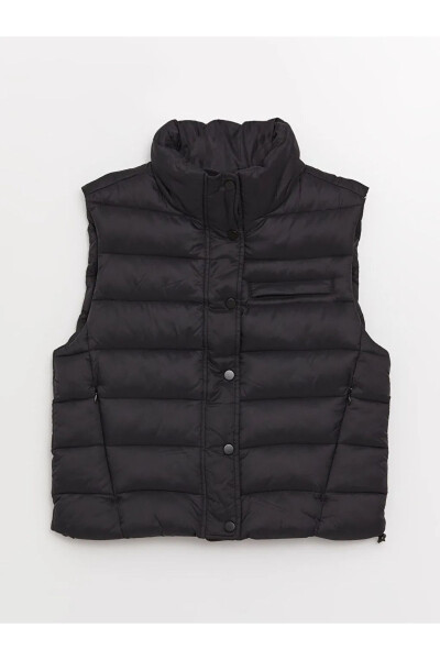 LCW Women's Stand Collar Puffer Vest - 7