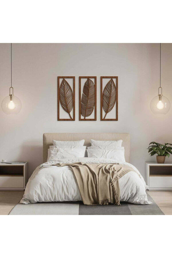 Leaf Pattern Wall Decor - 1