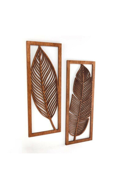 Leaf Pattern Wall Decor - 2