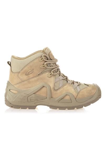 Leather Beige Men's Waterproof Tactical Boots P1492nbj - 6