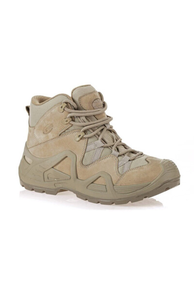 Leather Beige Men's Waterproof Tactical Boots P1492nbj - 7