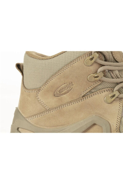 Leather Beige Men's Waterproof Tactical Boots P1492nbj - 10