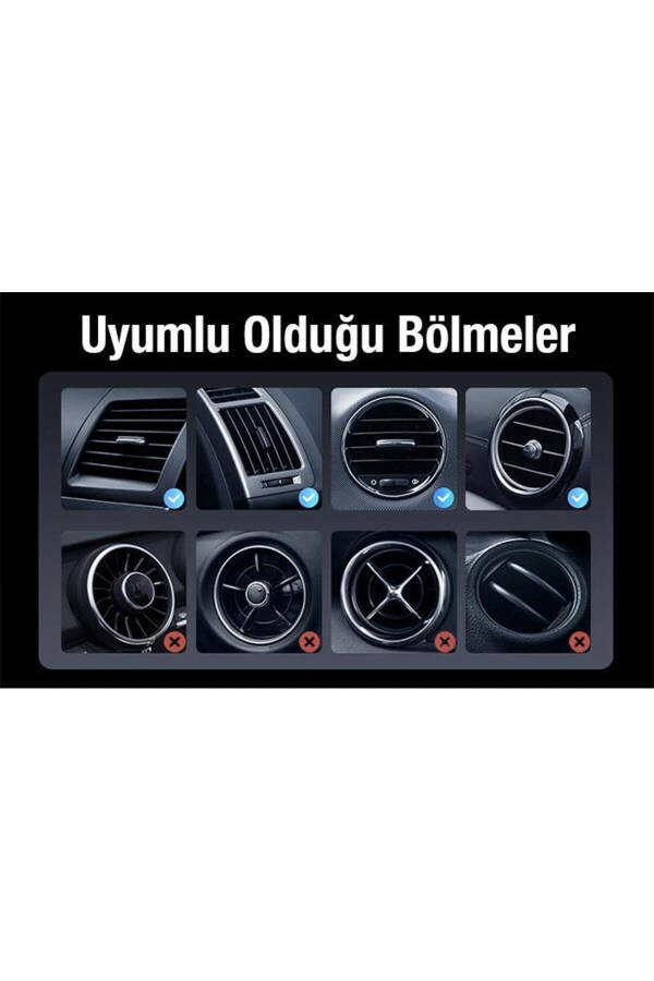 Led Işıklı Super Araç Şarjı Otomatik Kilitleme Kablosuz 15w Araç Şarjı Araç Telefon Tutucu - 12