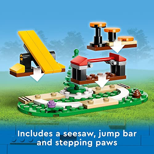 LEGO City Mobile Police Dog Training 60369, SUV Toy Car with Trailer, Obstacle Course and Puppy Figures, Animal Playset for Boys and Girls Ages 5 Plus - 5