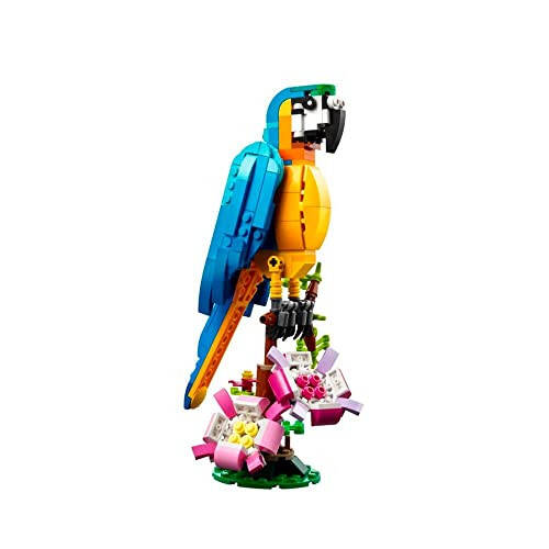 LEGO Creator 3 in 1 Exotic Parrot Building Toy Set, Transforms to 3 Different Animal Figures - from Colorful Parrot, to Swimming Fish, to Cute Frog, Creative Toys for Kids Ages 7 and Up, 31136 - 2