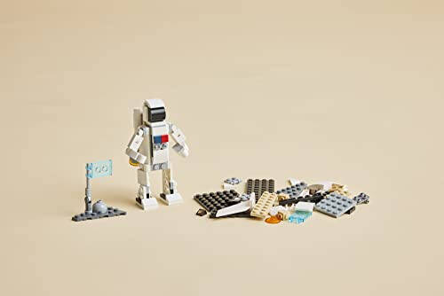 LEGO Creator 3 in 1 Space Shuttle Building Toy for Kids, Creative Gift Idea for Boys and Girls Ages 6 and Up, Build and Rebuild This Space Shuttle Toy into an Astronaut Figure or a Spaceship, 31134 - 8