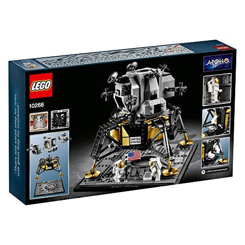 LEGO Creator Expert NASA Apollo 11 Lunar Lander 10266 Building Toy Set for Ages 16+ (1087 Pieces) - 6